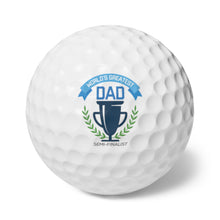 Load image into Gallery viewer, World's Greatest Dad Golf Balls