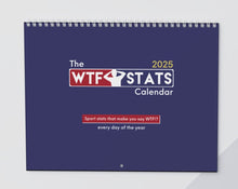 Load image into Gallery viewer, The 2025 WTF STATS Calendar
