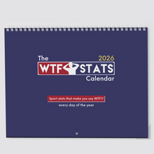 Load image into Gallery viewer, The 2026 WTF STATS Calendar (pre-order)

