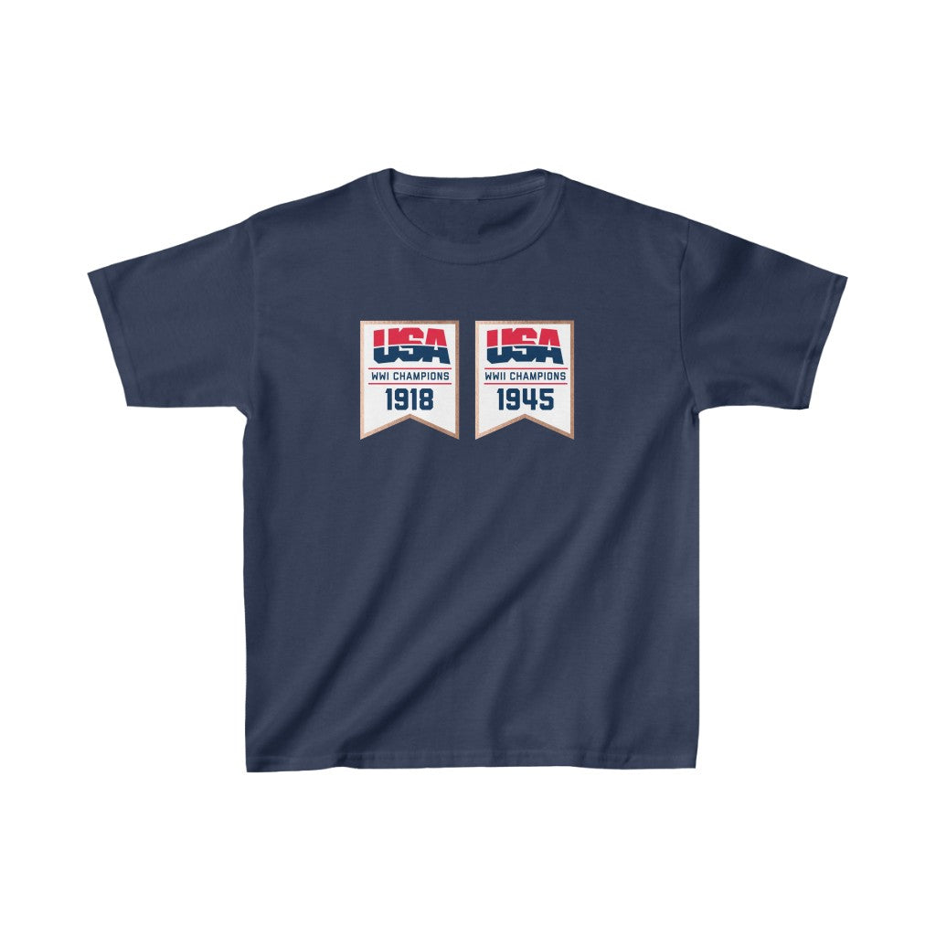 KIDS - USA Championship Banners T-shirt